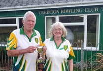 Mixed pairs champions were Pete and Anne