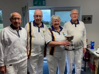 Bowls win for Dennis, John, Lindsey and Brian