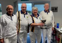 Bowls win for Dennis, John, Lindsey and Brian
