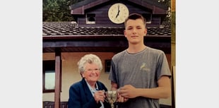 Ollie was junior trophy winner
