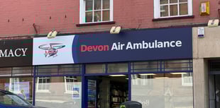 Devon Air Ambulance to open charity shop in Crediton this weekend