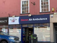 Devon Air Ambulance to open charity shop in Crediton this weekend