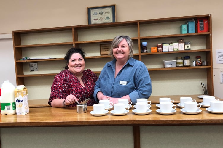 Paula Martin, Health and Wellbeing Manager, Mid Devon PCN and Tamlyn Fraiquin, Crediton Community Builder, Involve Mid Devon.