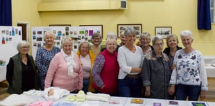 First produce and craft show for North Tawton WI