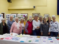 First produce and craft show for North Tawton WI