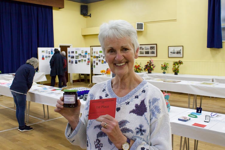 The judges loved Sue Knott's blackcurrant jam