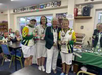 What a weekend for Crediton Bowling Club