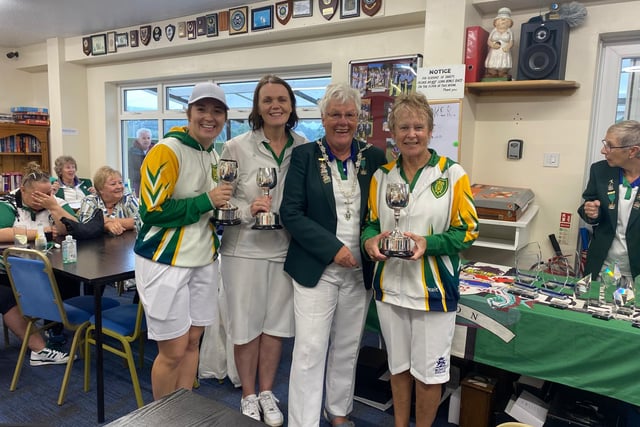 What a weekend for Crediton Bowling Club