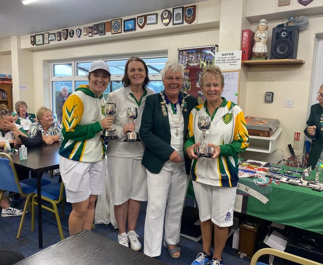 What a weekend for Crediton Bowling Club