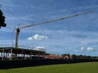 Reaching new heights to build Crediton’s Lidl store
