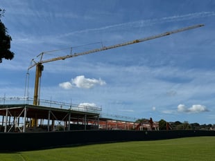 Reaching new heights to build Crediton’s Lidl store