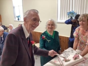Well-known Bow couple celebrate 60 happy years