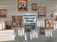 Summer readers feature in Crediton Library exhibition