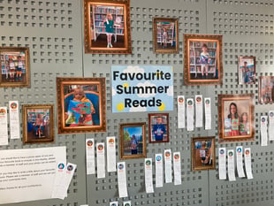 Summer readers feature in Crediton Library exhibition