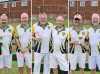 Men’s championship finals at Crediton Bowling Club