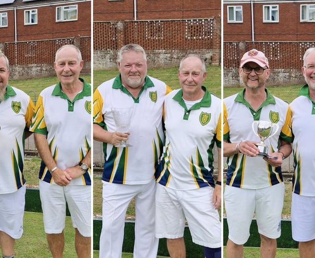 Men’s championship finals at Crediton Bowling Club