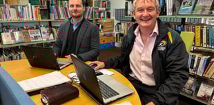 Meet the Courier staff at Crediton Library
