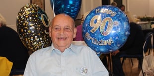 Four parties for Peter’s 90th birthday
