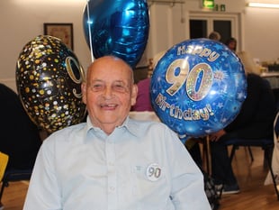 Four parties for Peter’s 90th birthday
