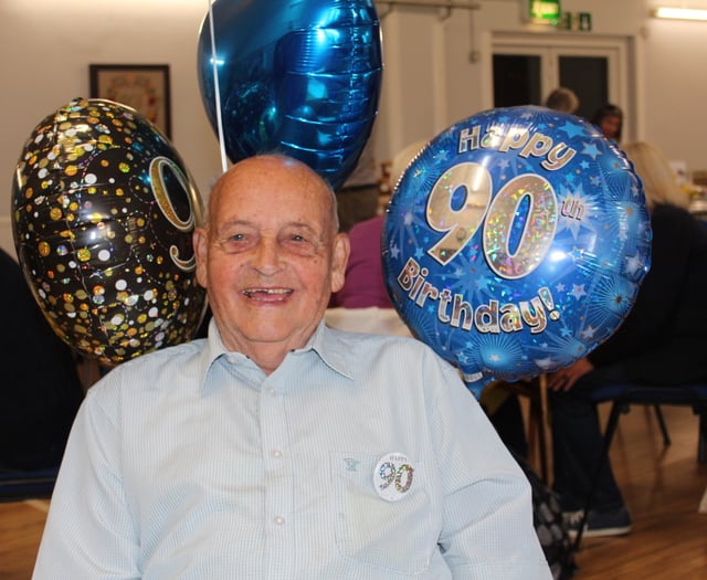 Four parties for Peter’s 90th birthday
