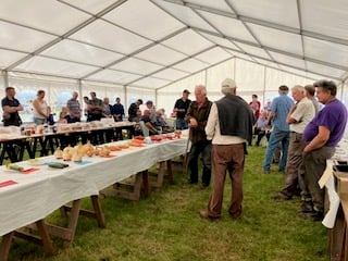 At Witheridge and District Ploughing Association’s annual Ploughing Match and Produce Show.
