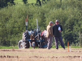 At Witheridge and District Ploughing Association’s annual Ploughing Match and Produce Show.
