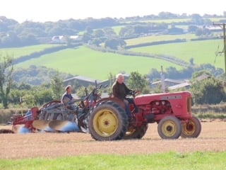 At Witheridge and District Ploughing Association’s annual Ploughing Match and Produce Show.
