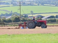 45 ploughmen competed at Witheridge match
