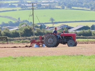 At Witheridge and District Ploughing Association’s annual Ploughing Match and Produce Show.

