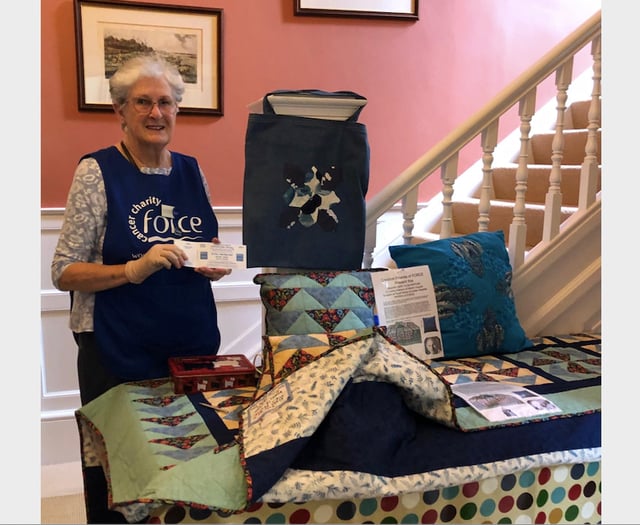 Quilt is top prize in raffle in aid of FORCE
