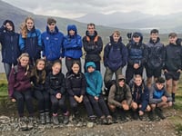 17 QE students complete Gold D of E expeditions
