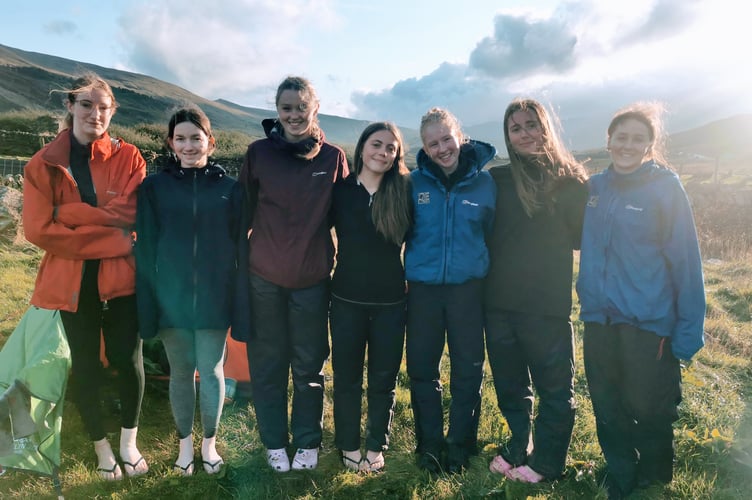 One of the QE Gold D of E Expedition groups.