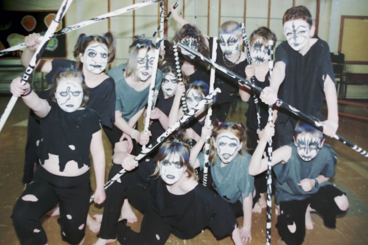 Pupils from Copplestone School who were hoping to take part in a 3D Dance event in Exeter in February 2003. DSC00461DSC00564