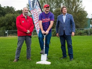 Ceremony at new pitch honours Exeter’s Father of Baseball
