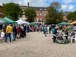 Fourth Big Green Fair held in Crediton