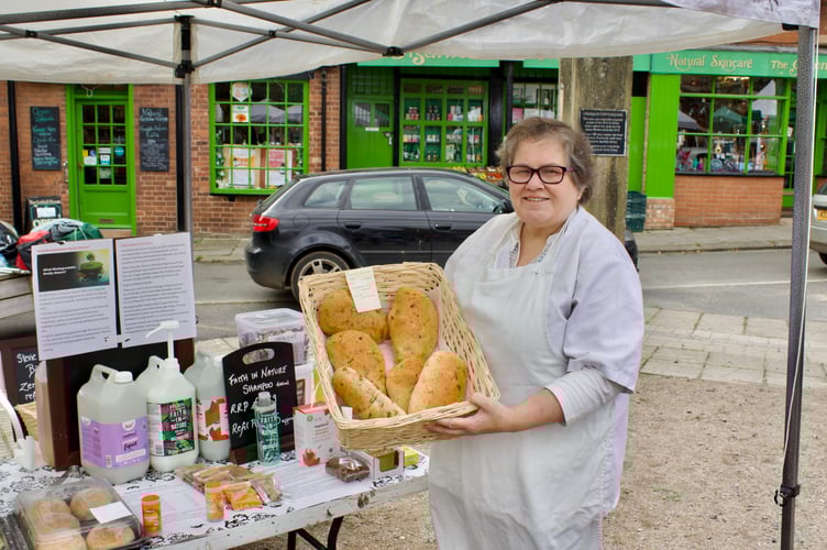 Lynda Bundey of Stevie B's Bakery and Refill Shop in Crediton