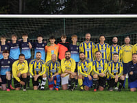 Crediton Youth FC Coaches win against last year’s U16’s
