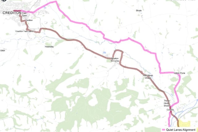 Have your say: Consultation begins on Crediton/Exeter multi-use trail

