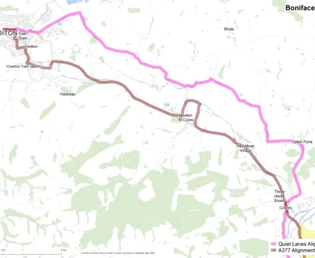 Have your say: Consultation begins on Crediton/Exeter multi-use trail

