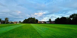Football pitches in Pinhoe move a step closer to completion
