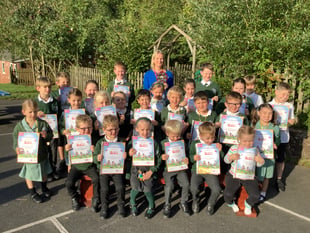 Copplestone Primary School Reading Challenge Trophy Winner
