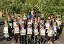 Copplestone Primary School Reading Challenge Trophy Winner