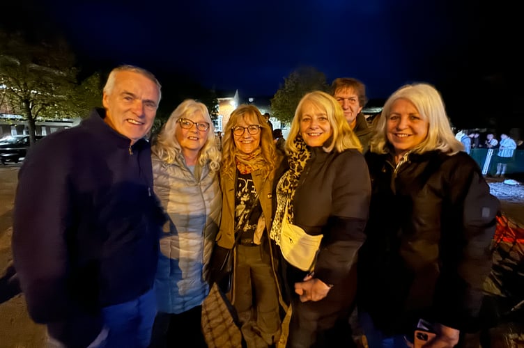 Some of the spectators who went along to watch.  AQ 4832
