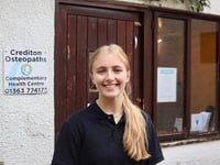 New osteopath and sports massage therapist for Crediton