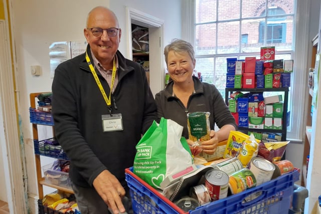 Crediton Foodbank highlights Challenge Poverty Week
