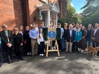 Blue Plaque unveiled for former Crediton doctor
