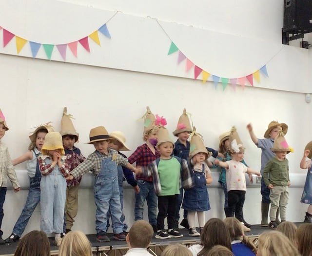 Harvest enjoyed at Cheriton Fitzpaine Primary School
