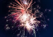 Halloween theme to fireworks display at Westpoint