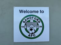 Draw for Sandford AFC and Cheriton Fitzpaine
