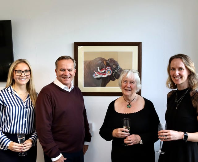 Local artist’s work showcased in Crediton